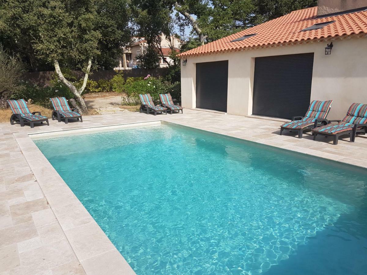 La Casita Villa Avec Piscine Pres D'Uzes Saint-Laurent-la-Vernède Екстериор снимка